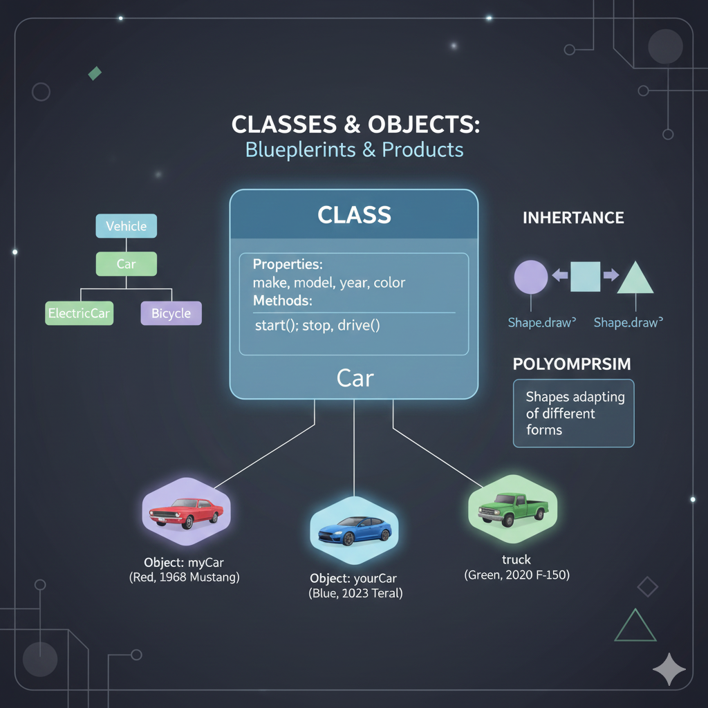 Introdução à Programação Orientada a Objetos: Entendendo Classes, Objetos e Herança